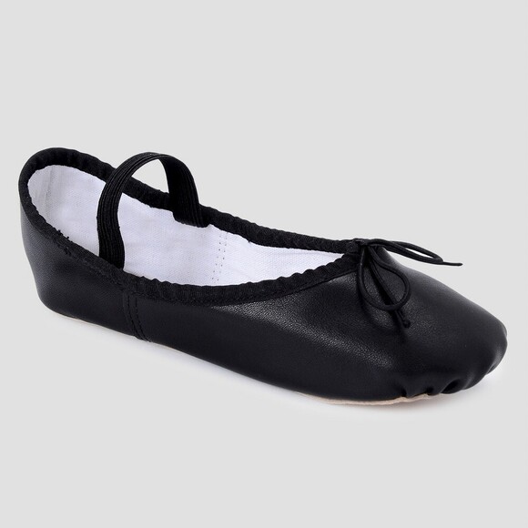 Danskin Kids' Ballet Dance Shoes - Black 12 - Picture 1 of 1
